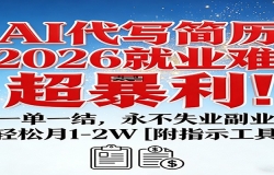AI��д������2026��ҵ�ѣ���������һ��һ�ᣬ����ʧҵ��ҵ��������1-2W����
